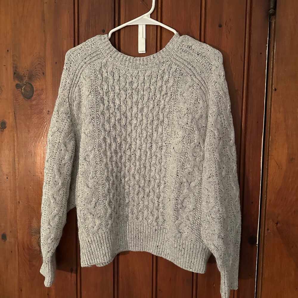 Heavy knit sweater